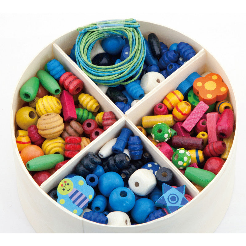 Joc de creatie cu margele din lemn, Viga